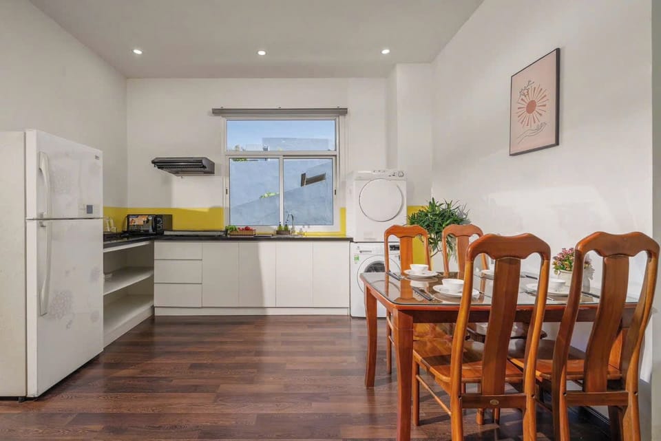 Family Villa, 4 Bedrooms | Private kitchen | Fridge, microwave, stovetop, electric kettle