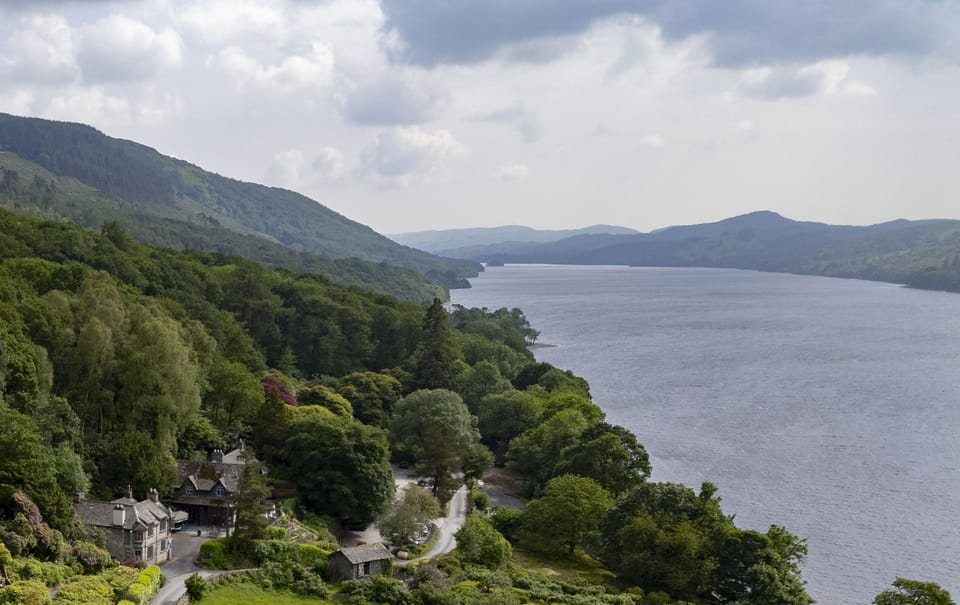 The Lodge at Brantwood next to Coniston Water