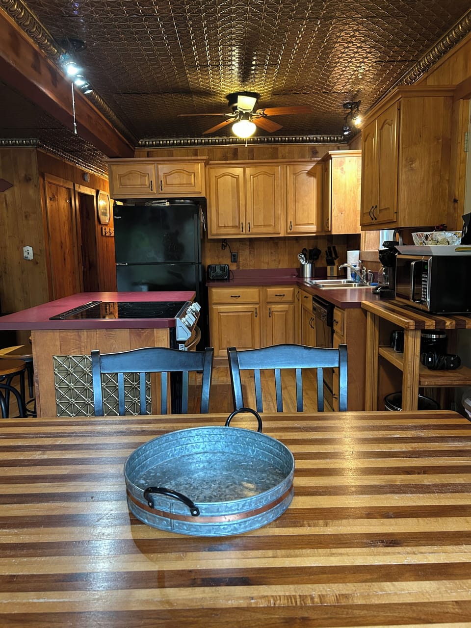 The kitchen is fully stocked including a blender, Keurig, oven and dishwasher.  