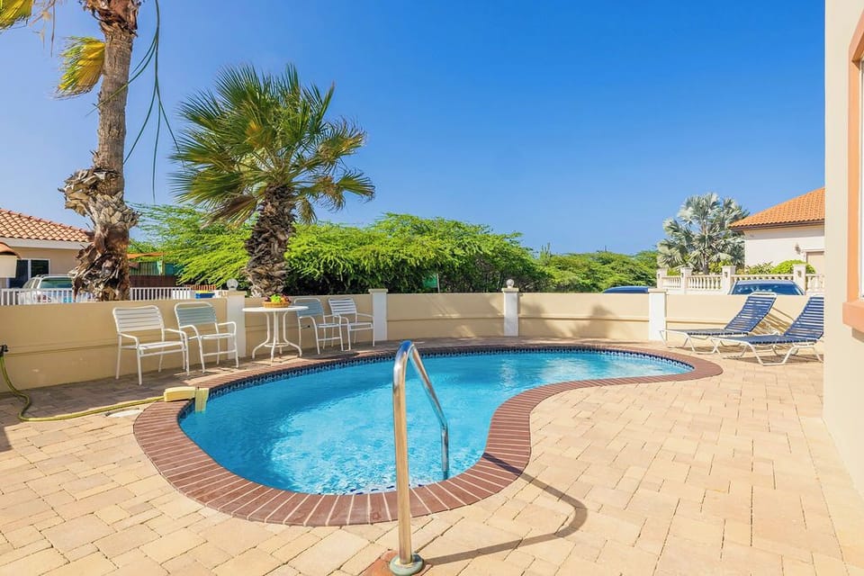 Take advantage of the shared pool, a great spot to relax, swim, and enjoy the warm Caribbean weather