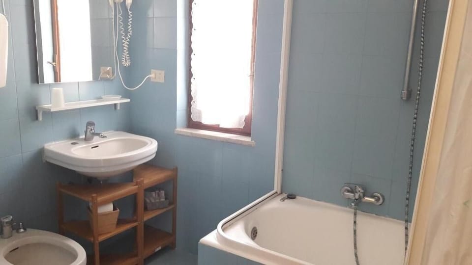 Standard Double or Twin Room, Balcony | Bathroom | Combined shower/tub, free toiletries, hair dryer, bidet