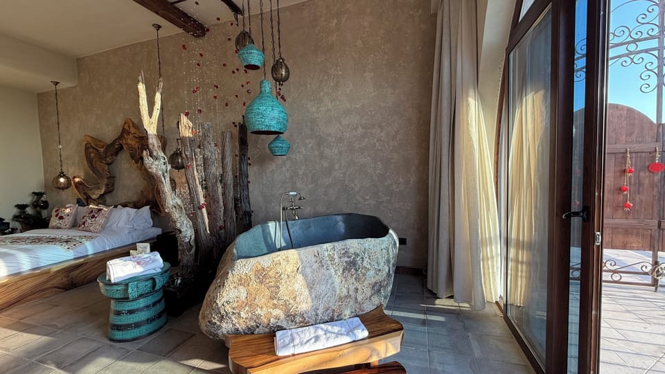 Luxury Suite, Balcony, Mountain View | In-room safe, desk, laptop workspace, blackout drapes