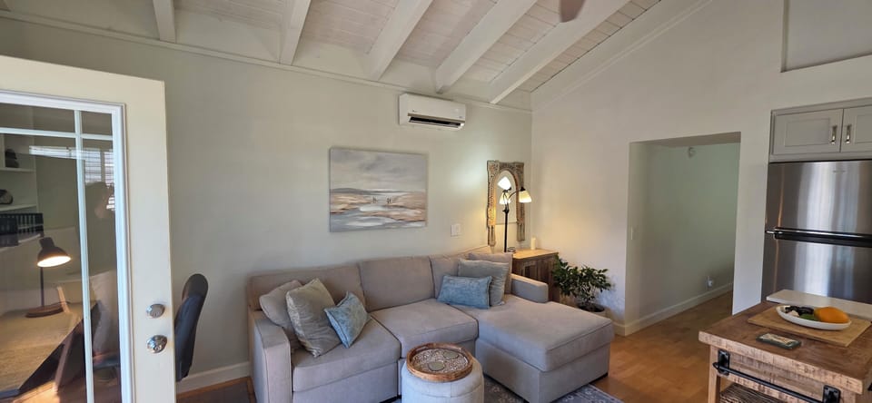 Cozy Sofa. Vaulted Ceilings, Office  Work Space , AC