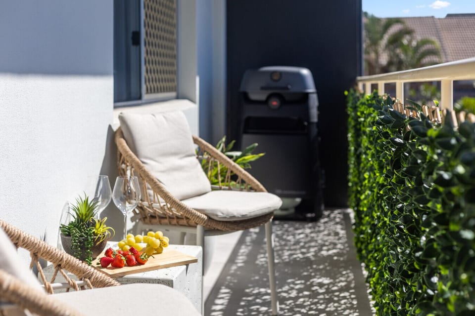 Your private balcony — fire up the BBQ and crack open something cold