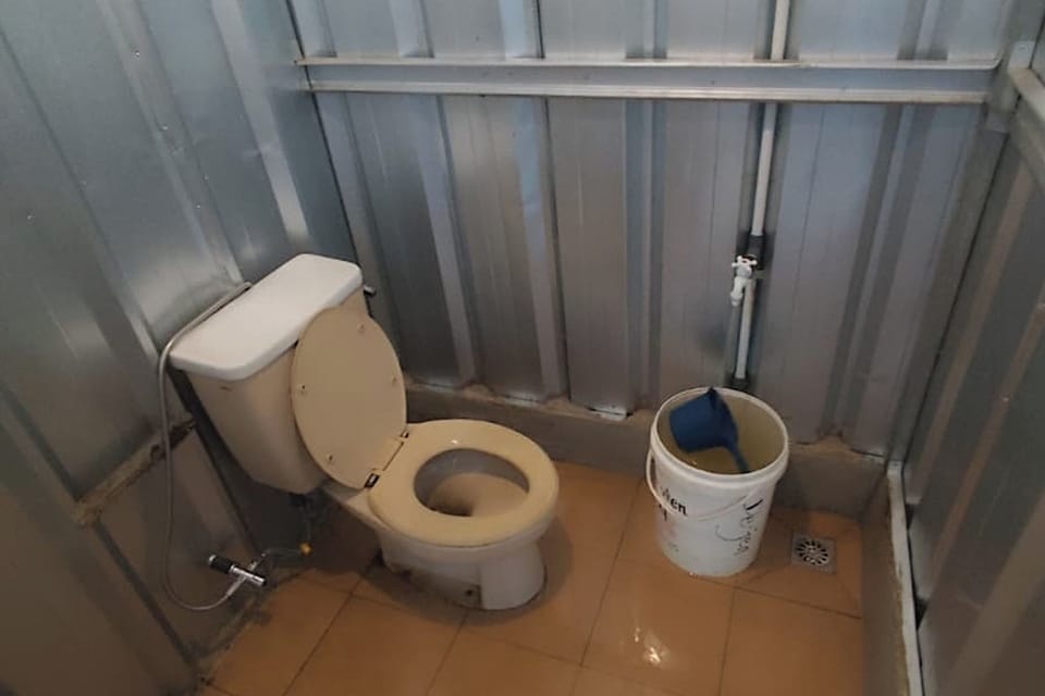 Shared bathroom