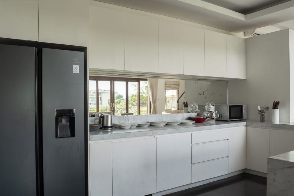 Villa, Private Pool, Park View | Private kitchen | Electric kettle