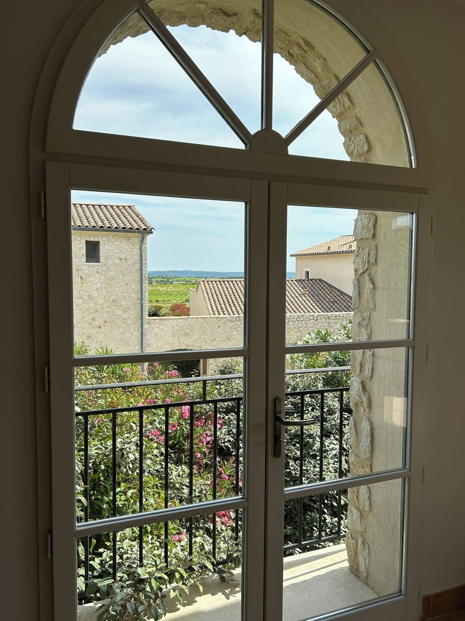 View from bedroom Juliet Balcony 