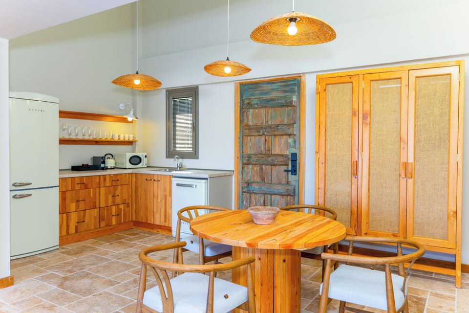 Luxury Villa, Sea View | Private kitchen | Fridge, microwave, dishwasher, espresso maker
