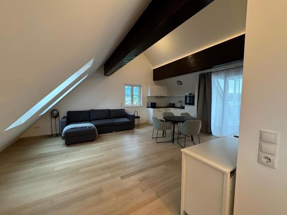 Superior Apartment, Balcony | Living area | Heated floors