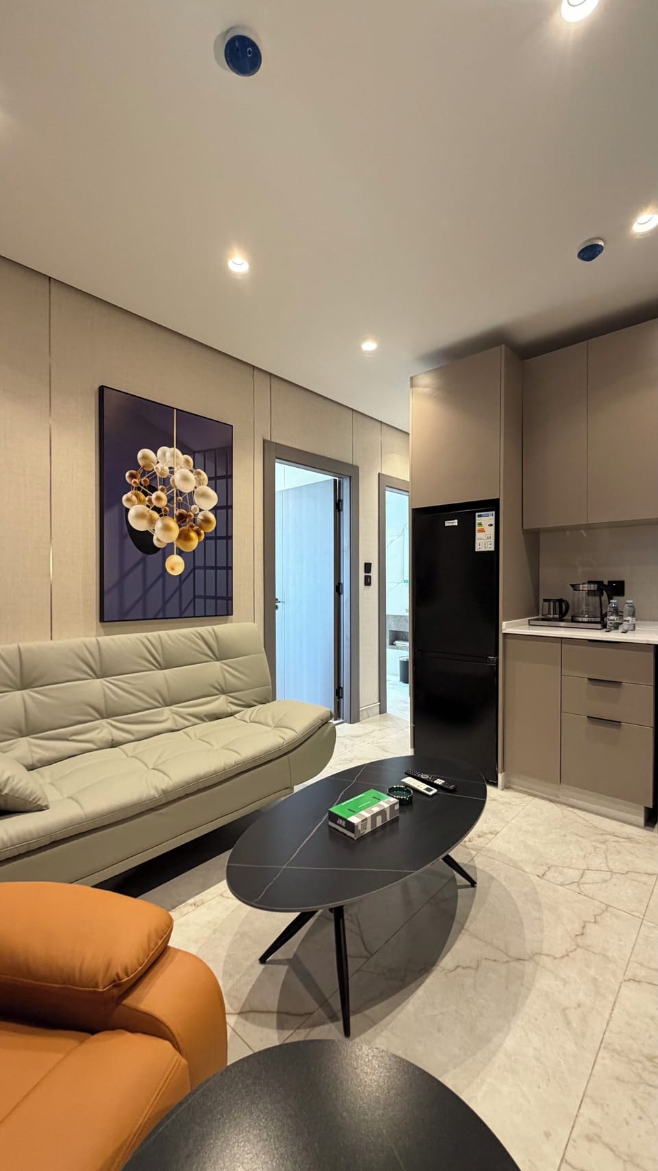 Apartment, 1 Bedroom, Accessible, Smoking | Living room