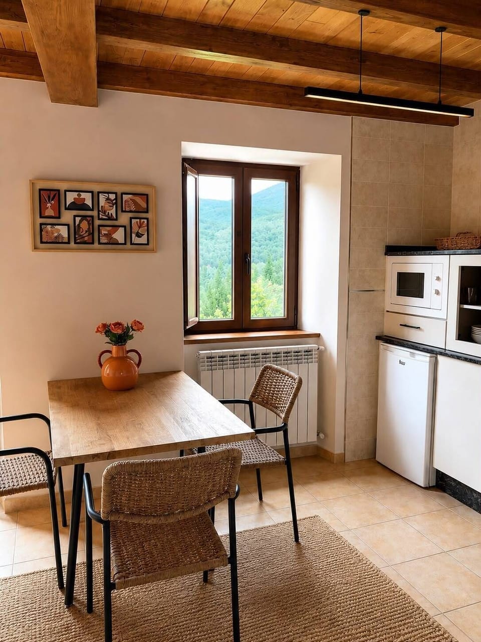 Deluxe Apartment, 1 Bedroom | Private kitchen | Mini-fridge, microwave, stovetop, cookware/dishes/utensils