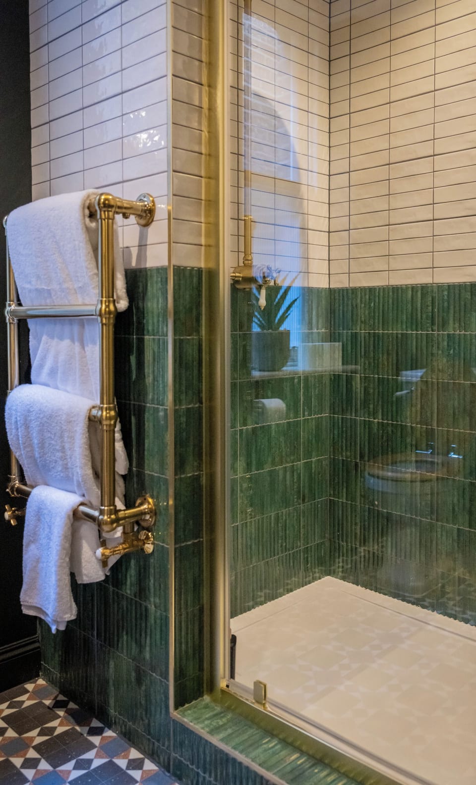 Soap, shampoo, toilet paper