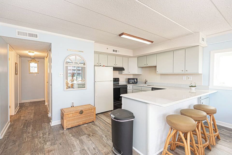Kitchen and Hallway