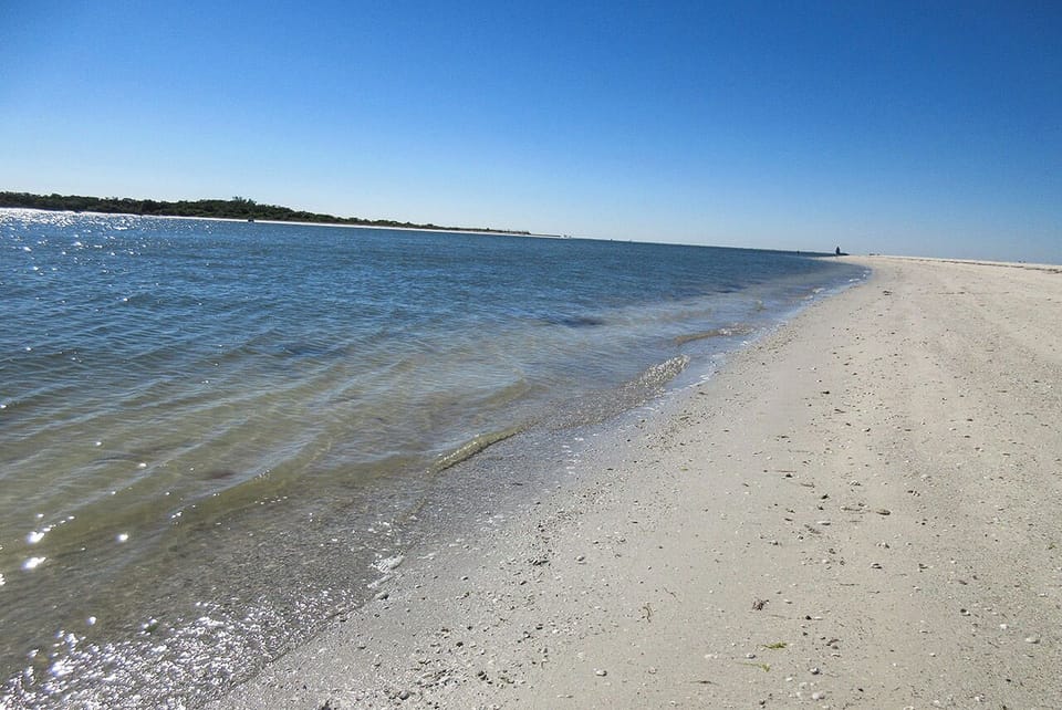 Beachfront is HUGE and SECLUDED at Carlos Pointe