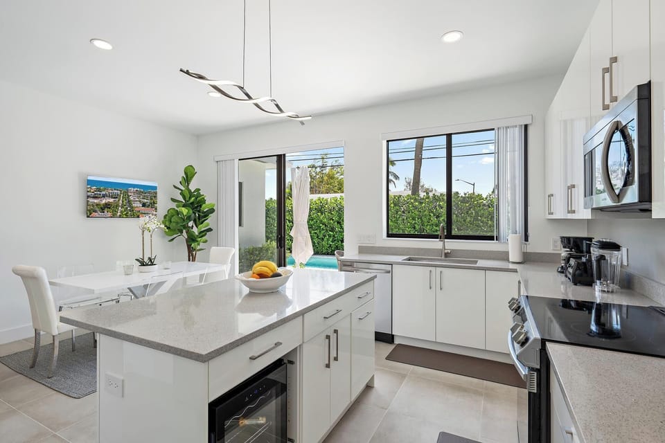 Fully equipped kitchen for easy meals