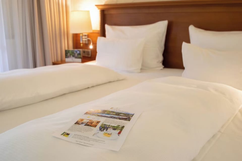 Wake up to fresh linens and a welcoming turn-down touch