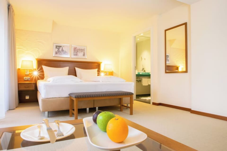 Wake gently to warm light and an airy, spacious room.