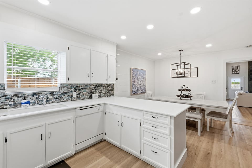 full kitchen with basic necessities