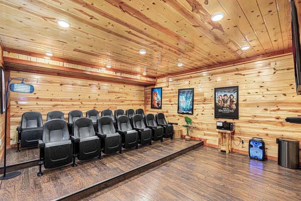A true crowd favorite, this indoor theater is perfect for relaxing after a day out exploring the Smokies!