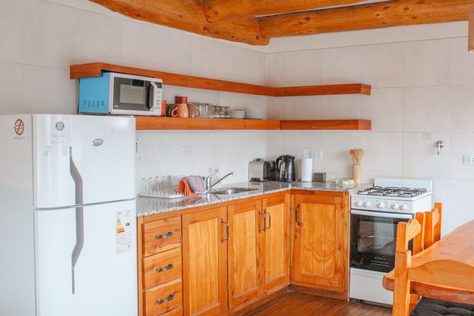 Apartment | Private kitchen | Full-size fridge, microwave, oven, stovetop