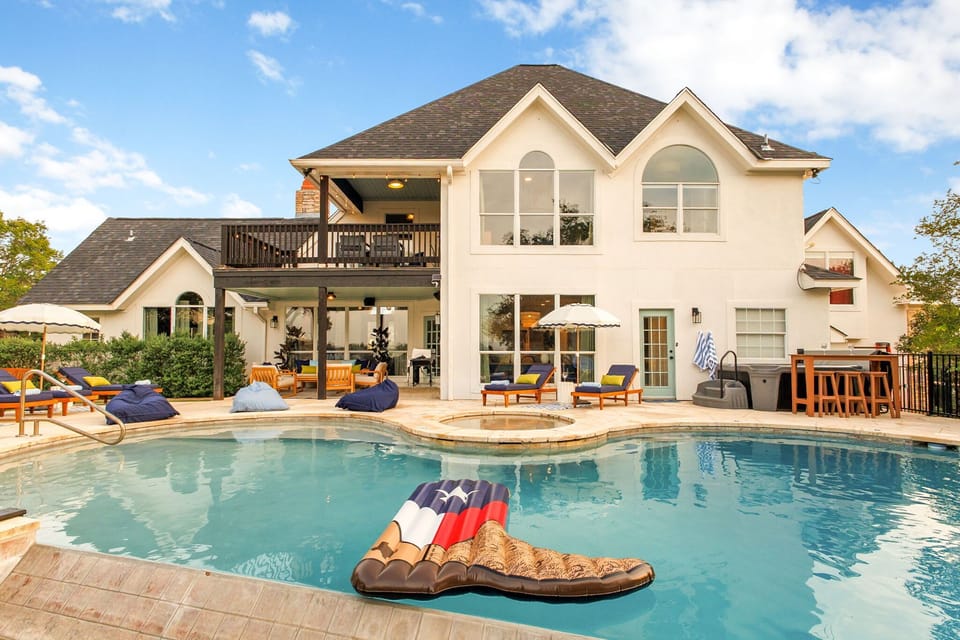 Relax in the 35,000 gallon pool!