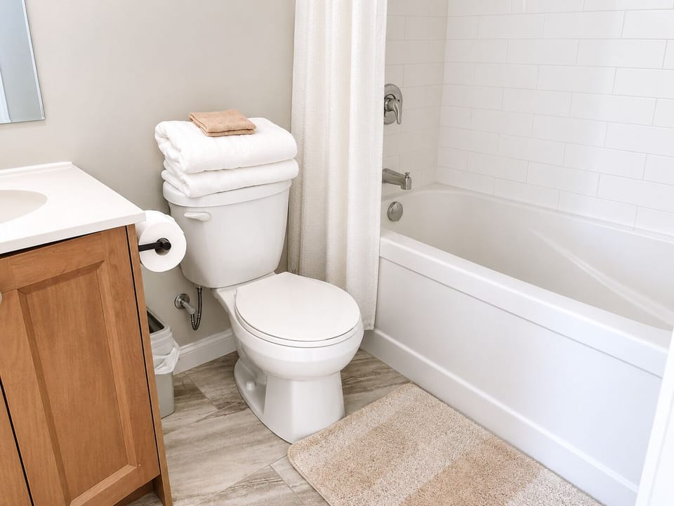 Bathroom 1 with Bathtub