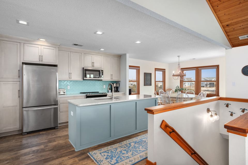 Kitchen and dining space