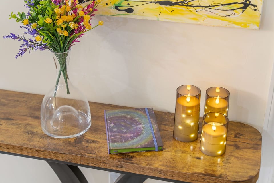 Thoughtfully styled interiors throughout the home.