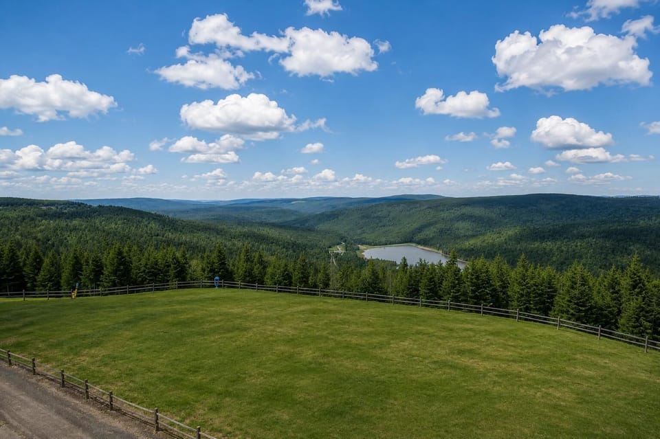 The sweeping views of the mountains and Shavers Lake on a summer day create a breathtaking backdrop for your stay.