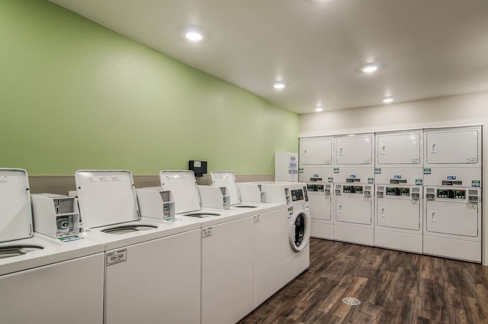 Keep clothes fresh anytime with convenient guest laundry facilities.