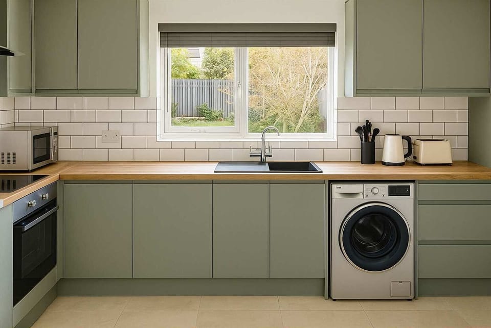 Fully equipped kitchen – perfect for longer stays