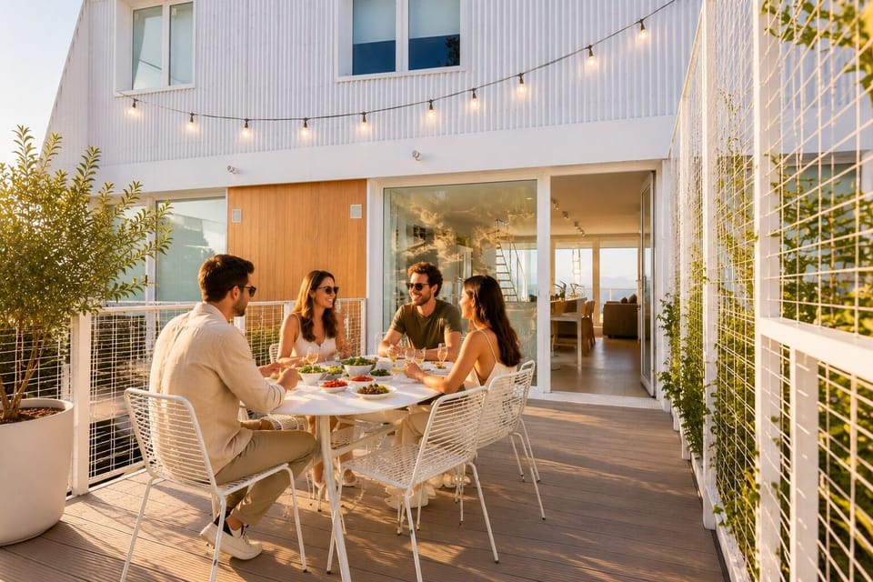 Outdoor dining