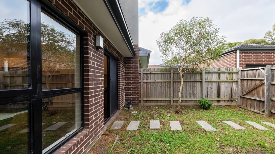 Private outdoor courtyard with space to relax and enjoy the fresh air.
