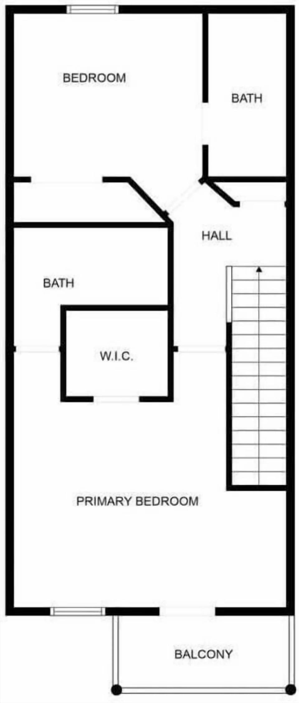 Townhome, Multiple Beds (1225 C Century Oaks) | Floor plan