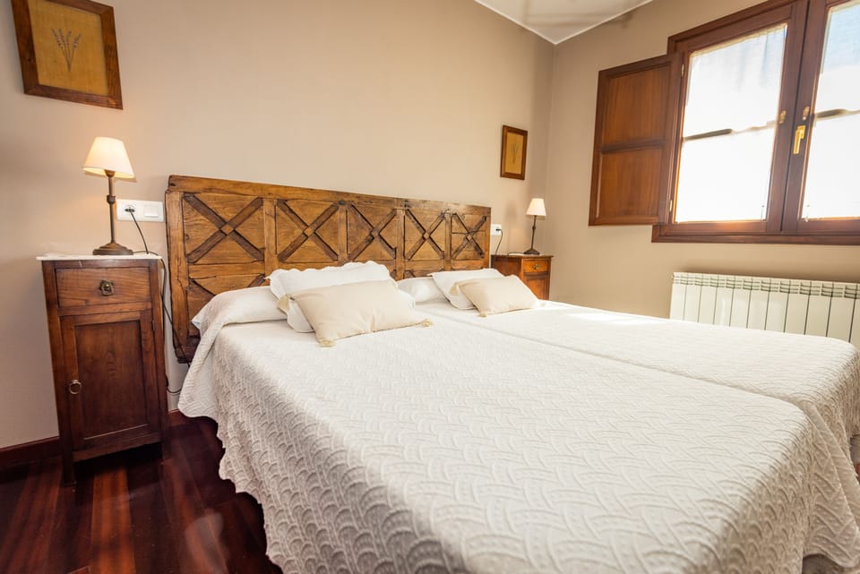 Double Room, 2 Twin Beds, Garden View | Blackout drapes, free WiFi, bed sheets