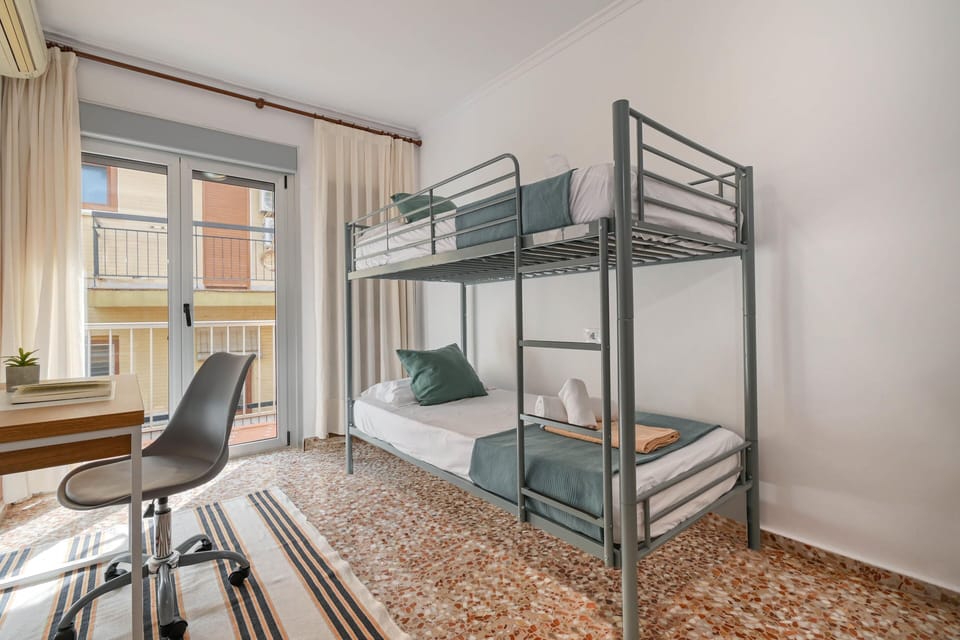 Bedroom with bunk bed