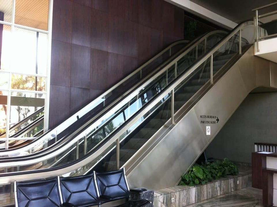 Montée escalator