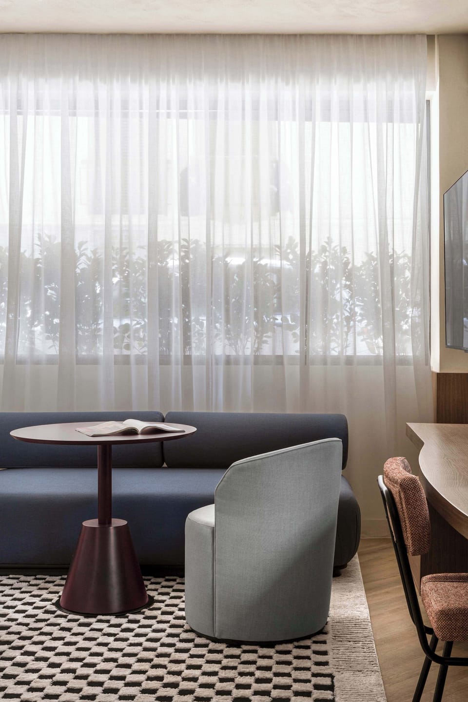 Cozy Lounge Corner by the Window