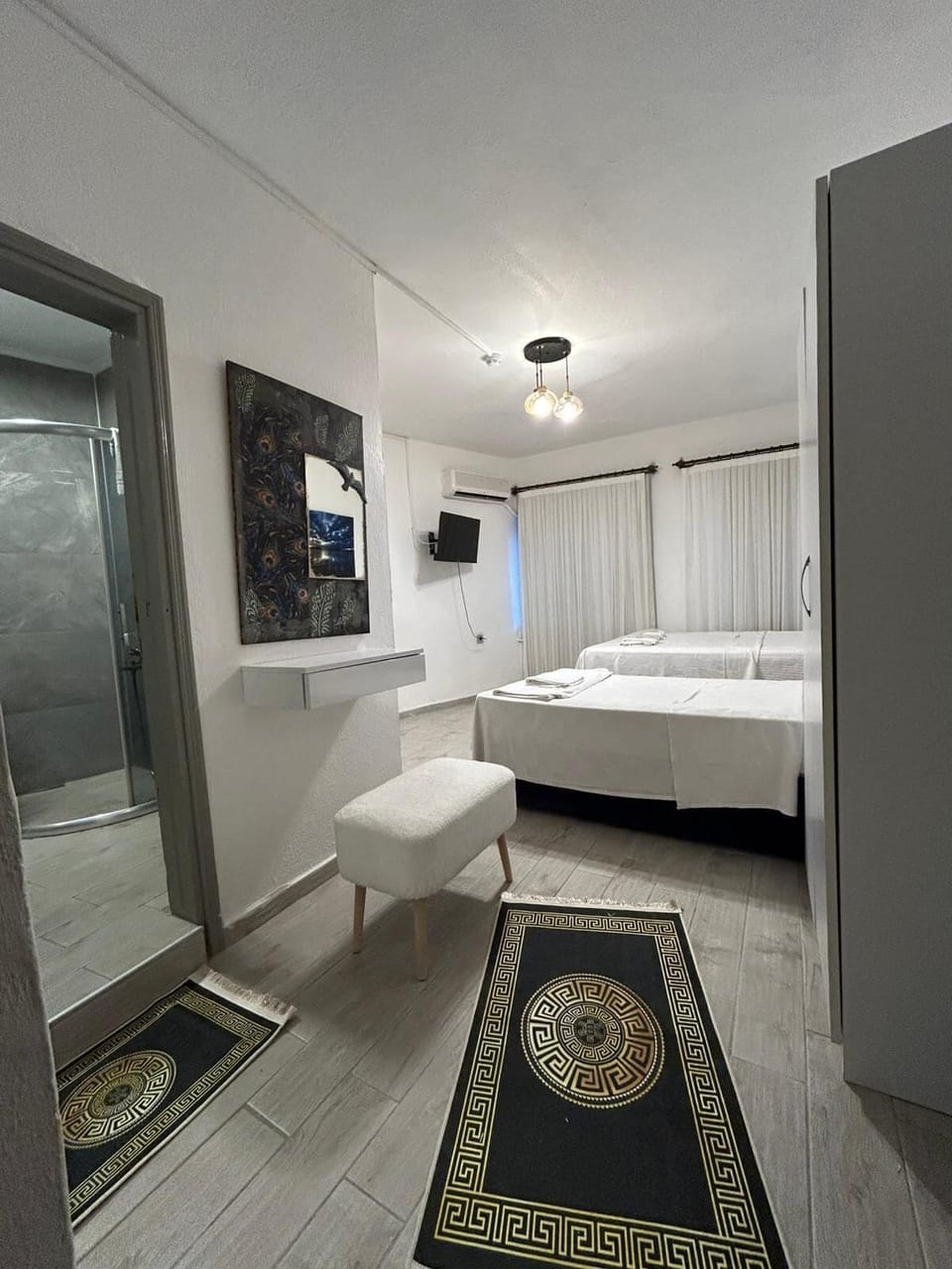 Comfort Triple Room, Garden View | Individually decorated, free WiFi, bed sheets