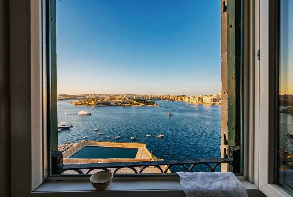 Sea views from the apartment