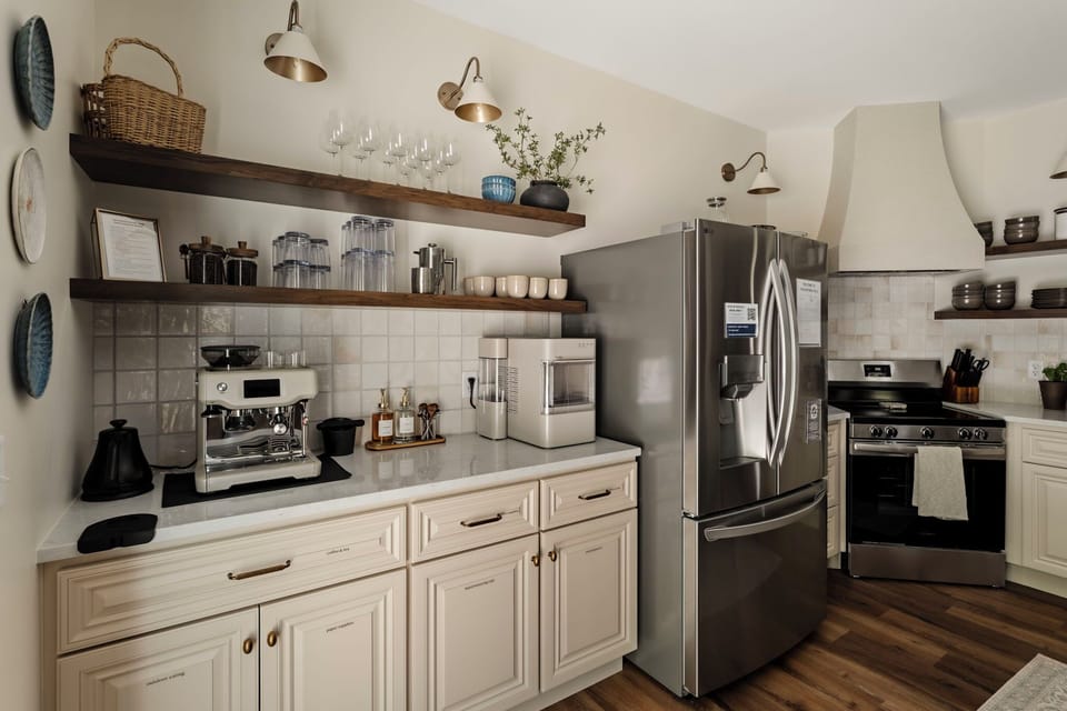 Breville espresso machine and nugget ice maker
