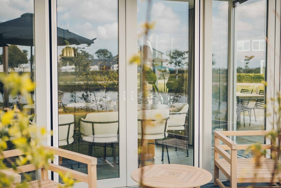 accommodation with a terrace