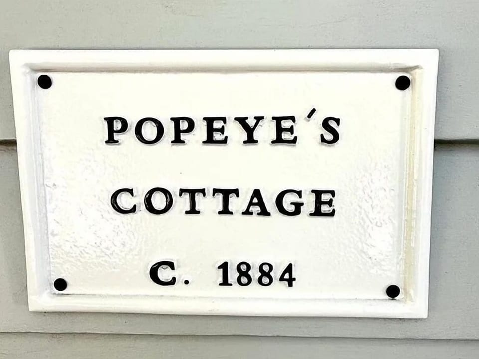 The historic Popeye's Cottage