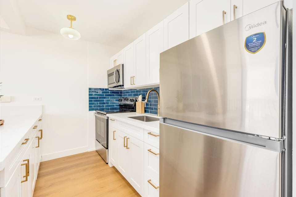 Modern, updated appliances to make vacation living easy