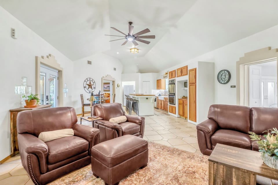Dining is behind the living room