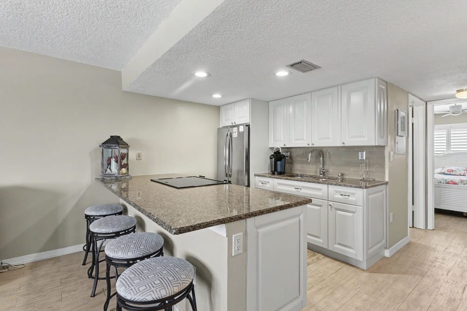 Kitchen with Extra Counter Seating