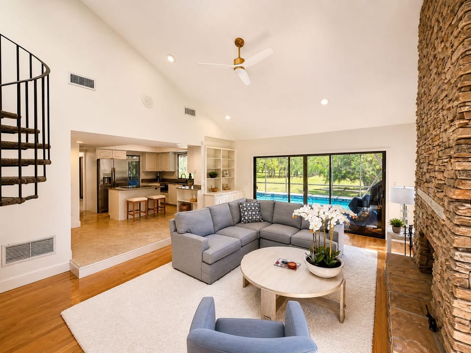 Bayou Breeze Retreat by FVC - Family Room