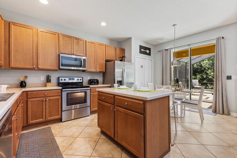The Heart of the Home with a Central Island