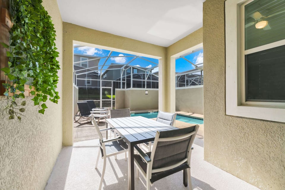 Private outdoor pool perfect for relaxing and enjoying the Florida sunshine.