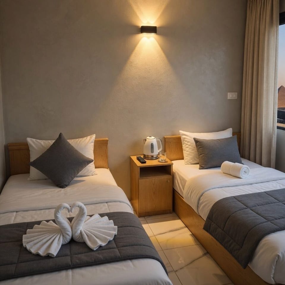 Deluxe Twin Room, Mountain View | In-room safe